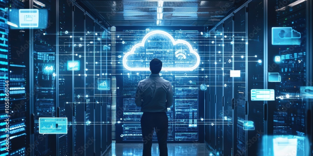 Poster designing scalable cloud solutions a cloud architect's collaboration with engineering teams in a mod