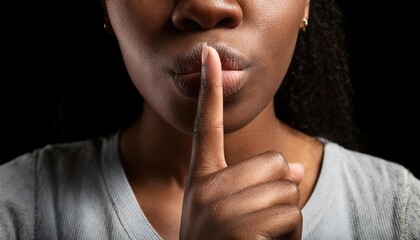 Silent Communication: The Power of a Shushing Gesture