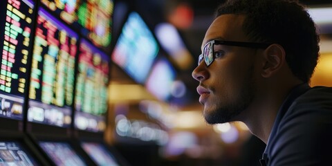 Professional Sports Bettor Utilizing Analytical Tools for Data-Driven Matchup Analysis in a Dynamic Workspace