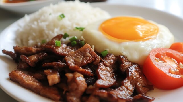 Silog Meals Platter: A Filipino Culinary Delight