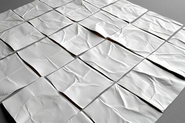 Minimalist depiction of a document with organized lines and sections, symbolizing the formal, structured nature of a debenture certificate, symbolizing order and simplicity