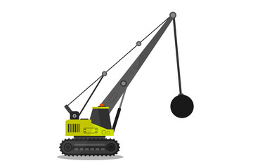 Wrecking Ball Crane
