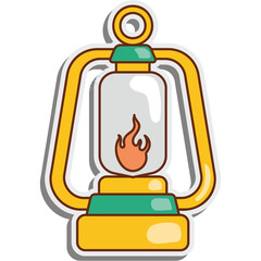 Lantern Sticker