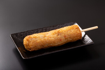 タコと紅生姜のすり身揚げ