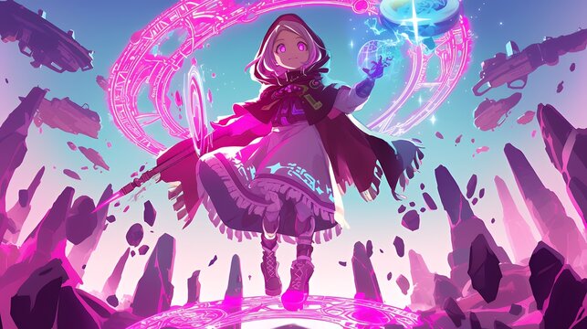 アニメスタイル 　japanese anime style