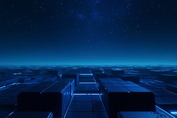 Obraz premium Cube World