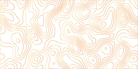 Topographic canyon geometric map relief texture with curved layers and shadow. abstract White background with a beautiful pattern, Topographic contour lines vector map seamless pattern vector.	
