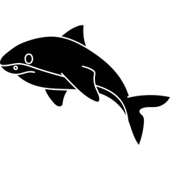 Fototapeta premium Shark Icon