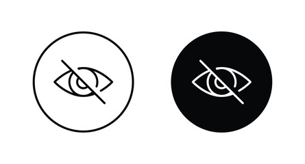 Eye icon vector. eye symbol icon