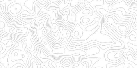 Topographic canyon geometric map relief texture with curved layers and shadow. abstract White background with a beautiful pattern, Topographic contour lines vector map seamless pattern vector.