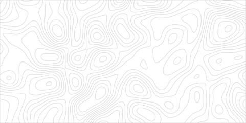 Topographic canyon geometric map relief texture with curved layers and shadow. abstract White background with a beautiful pattern, Topographic contour lines vector map seamless pattern vector.