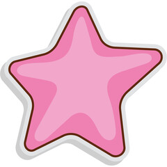 Fototapeta premium Starfish Sticker