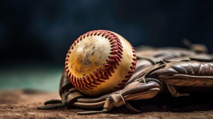 Baseball and Glove