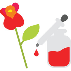 Rose Extract Illustration