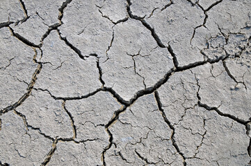 Climate warming dry chapped land