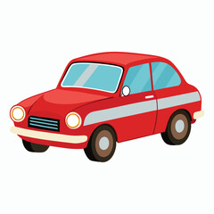 vector car design on white background