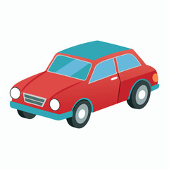 vector car design on white background