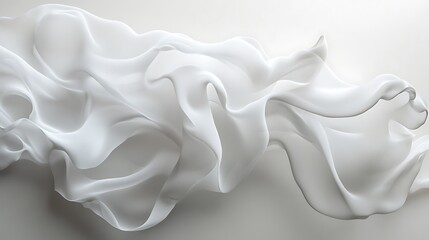 abstract wavelike design with fluid lines 