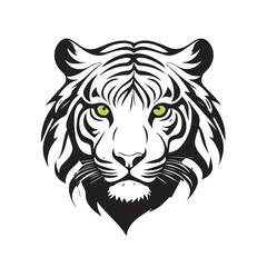 tiger head vector