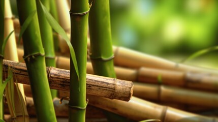 Obraz premium Bamboo Forest Serenity