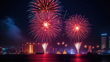 Vibrant fireworks
