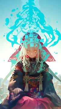 アニメスタイル 　japanese anime style