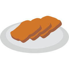 Hash Brown Illustration