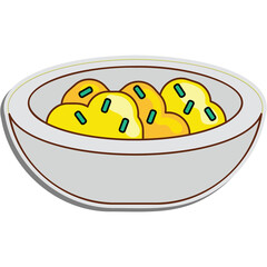 Potato Salad Sticker