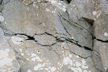 Dark Rock Texture: Natural Patterns and Geological Details
