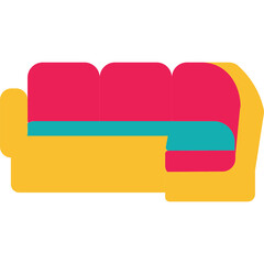 Sofa Furniture Illustration