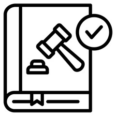 Legal Compliance Icon