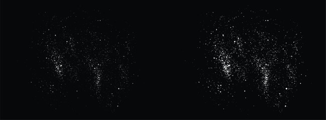 Vector realistic snowfall winter white ice background. snowfall snowflakes illustration