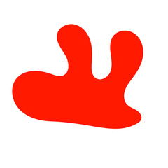 Bright summer Color abstract shapes vectors 