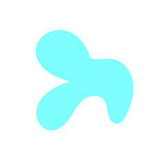 Bright summer Color abstract shapes vectors 