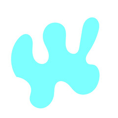 Bright summer Color abstract shapes vectors 