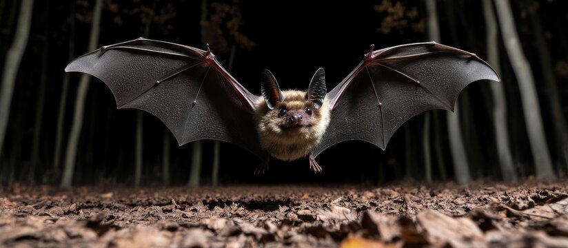 Explore the enchanting northern forests of Belarus, home to the brown long-eared bat.