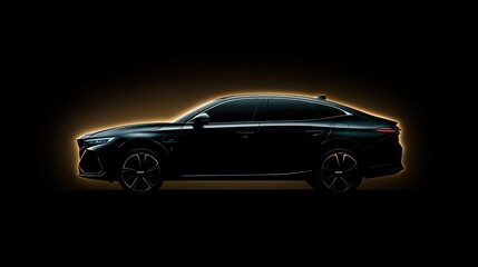 Fototapeta premium High-definition image showcasing a sleek hydrogen-powered vehicle in high quality and detail for automotive enthusiasts