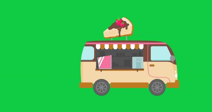 Delicious Slice of Cheesecake food truck