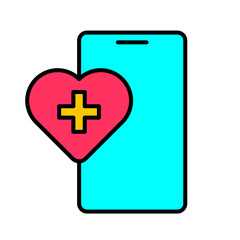 Obraz premium Medical and Health care icon