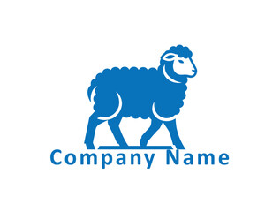 Obraz premium The sheep has curly wool.