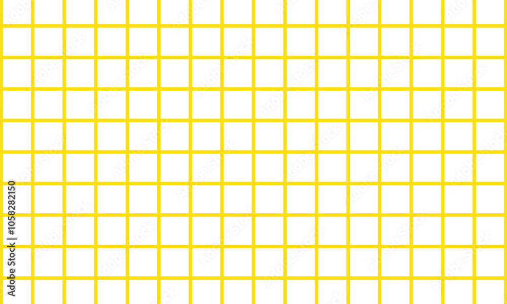 Poster abstract yellow grid fence line pattern suitable for banner, poster.