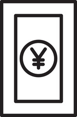 Yuan Money Bank Icon
