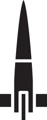 Missile Glyph Icon