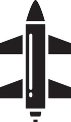 Missile Glyph Icon