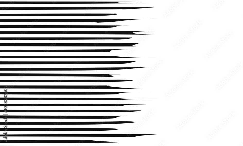 Poster abstract black horizontal tweak line pattern suitable for banner, poster.