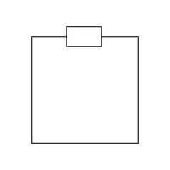 memo paper with tape