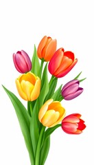 Fototapeta premium Bouquet of Tulips