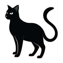 cat-a-silhouette-vector-with-white-background