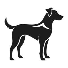dog-a-silhouette-vector-with-white-background