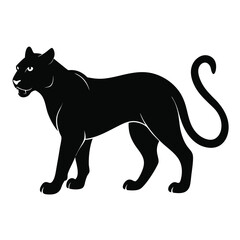 panther-head-a-silhouette-vector-with-white-background